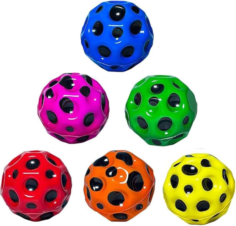 BBLING 7cm-Super Moon Bouncing Ball, Children's Super hot Moon Shape, Extremely high Bouncing Ball, Improves Hand Eye Coordination, Easy to Grasp and Capture, can be Played Indoors or Outdoors - Image 1